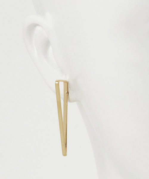 WEGO（ウィゴー）の「WEGO/パールモチーフピアス（ピアス（両耳用）・レディース・シルバー/ゴールド・FREE）」の4枚目の写真