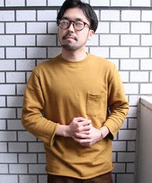 coen | 綿麻カットオフ9分袖ビッグシルエットスウェット(スウェット)