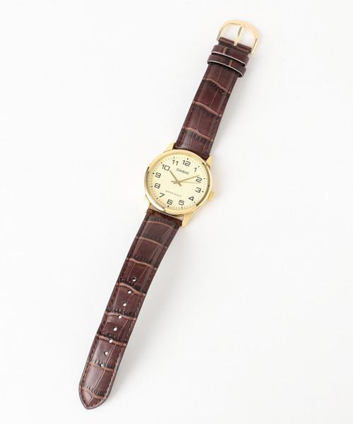 Another Edition(アナザーエディション)の「CASIO MTP 17ss〈カシオ〉(アナログ腕時計・レディース・ブラック/ブラウン・FREE)」の11枚目の写真