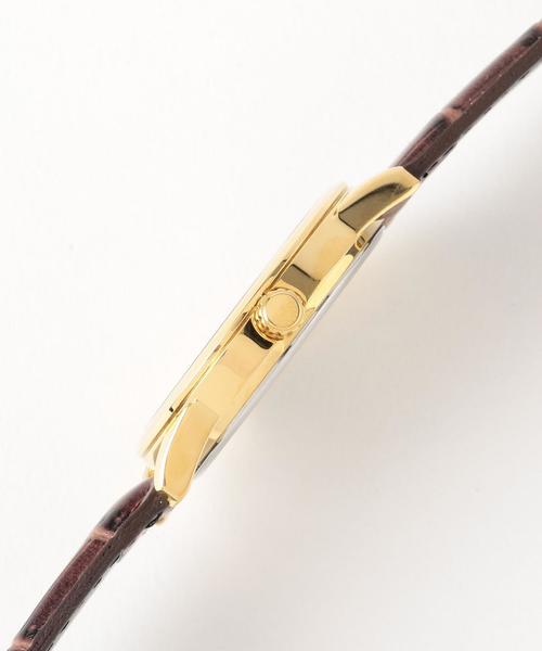 Another Edition(アナザーエディション)の「CASIO MTP 17ss〈カシオ〉(アナログ腕時計・レディース・ブラック/ブラウン・FREE)」の4枚目の写真