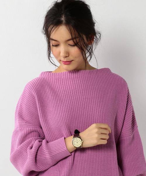 Another Edition(アナザーエディション)の「CASIO MTP 17ss〈カシオ〉(アナログ腕時計・レディース・ブラック/ブラウン・FREE)」の3枚目の写真