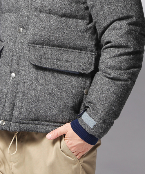 BEAUTY&YOUTH UNITED ARROWS(ビューティーアンドユースユナイテッドアローズ)の「BY HOME/SPUN ダウンジャケット ∴ ◆(ダウンジャケット/コート・メンズ・ダークグレー/ブラウン・SMALL/MEDIUM/LARGE/X-LARGE)」の7枚目の写真