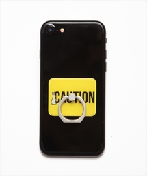FR2 | バンカーリング ”CAUTION”(スマホグッズ)