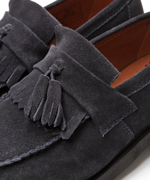 BAPE X Dr.Martens TASSEL LOAFE グレー A BATHING APE（アベイシングエイプ）の「BAPE X Dr.Martens