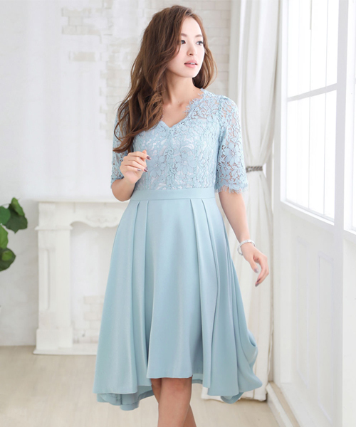 冬のパーティーシーズン到来 お呼ばれドレスはやっぱり フィット フレア が可愛い Zozotown