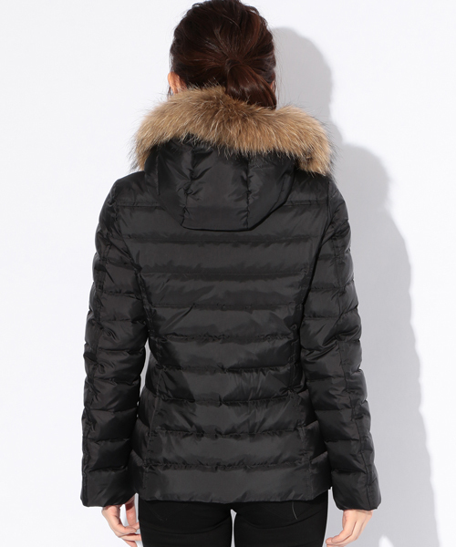 GUILD PRIME（ギルドプライム）の「【GUILD PRIME】WOMENS フーデットショートダウン（ダウンジャケット/コート・レディース・ブラック・34/36）」の5枚目の写真