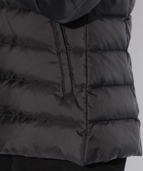 GUILD PRIME（ギルドプライム）の「【GUILD PRIME】WOMENS フーデットショートダウン（ダウンジャケット/コート・レディース・ブラック・34/36）」の10枚目の写真