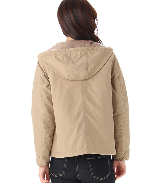 Honeys（ハニーズ）の「【中綿入り】裏地フードジャケット（ナイロン