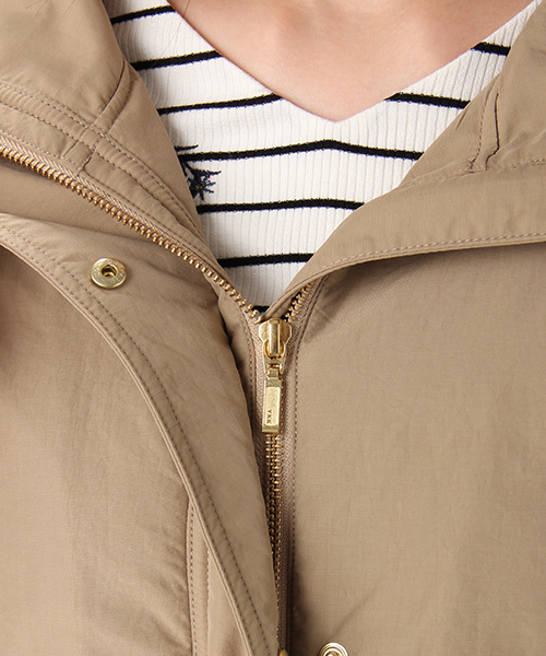 Honeys（ハニーズ）の「【中綿入り】裏地フードジャケット（ナイロン