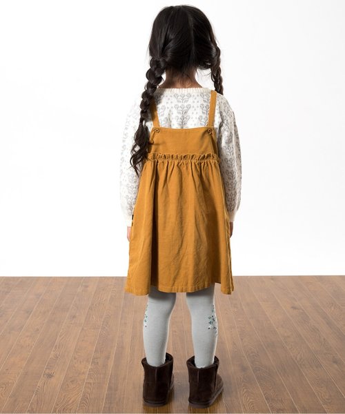 Seraph(セラフ)の「ジャンパースカート(ワンピース・キッズ・キャメル/ネイビー/レッド・80/120/95/140/90/130/110/100)」の15枚目の写真