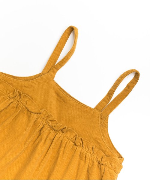 Seraph(セラフ)の「ジャンパースカート(ワンピース・キッズ・キャメル/ネイビー/レッド・80/120/95/140/90/130/110/100)」の7枚目の写真