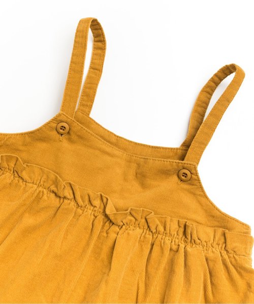 Seraph(セラフ)の「ジャンパースカート(ワンピース・キッズ・キャメル/ネイビー/レッド・80/120/95/140/90/130/110/100)」の6枚目の写真