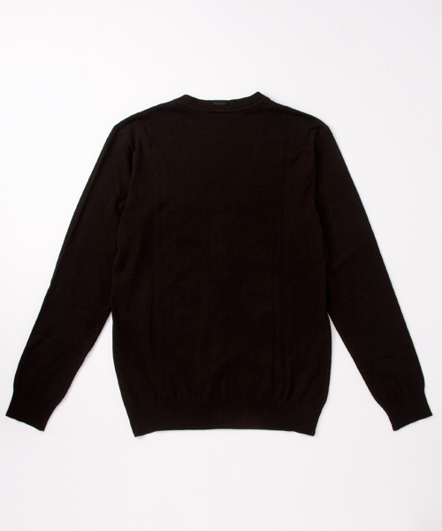 BEAUTY&YOUTH UNITED ARROWS（ビューティーアンドユースユナイテッドアローズ）の「by ∴ カラー ボタン Vネック カーディガン◆（カーディガン/ボレロ・メンズ・ブラック/ダークグリーン/ネイビー/マスタード・SMALL/MEDIUM/LARGE/X-LARGE）」の14枚目の写真