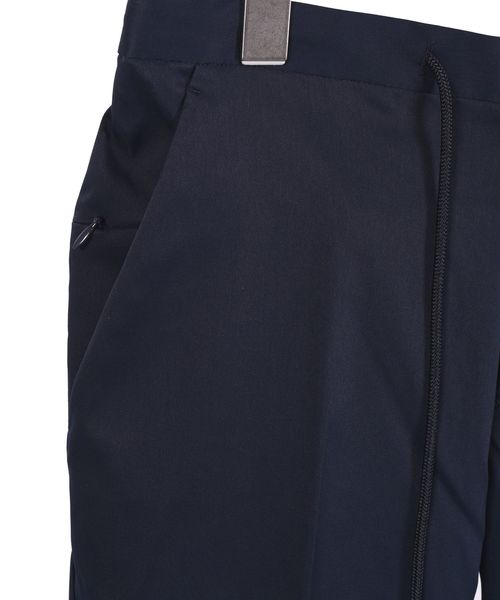 SHIPS JET BLUE（シップスジェットブルー）の「SHIPS JET BLUE: ツイル イージーセットアップパンツ（その他パンツ・メンズ・ネイビー/ブラック・LARGE/MEDIUM/SMALL/X-SMALL）」の11枚目の写真
