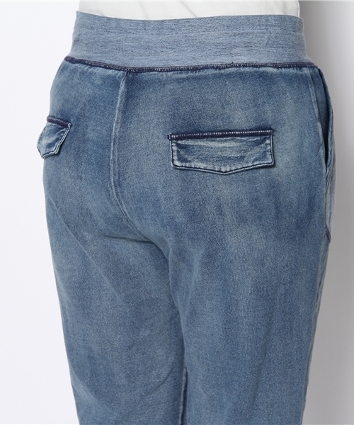 CORTES WORKS（コルテスワークス）の「DENIM スエットパンツ（その他パンツ・レディース・グレー/ブルー・36/38）」の5枚目の写真