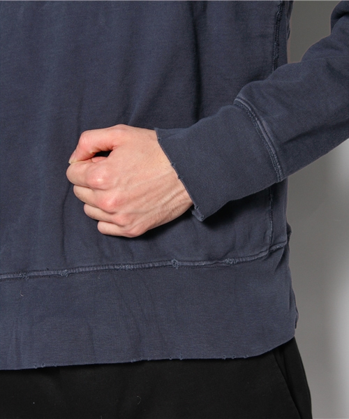 CIAOPANIC（チャオパニック）の「【Ciaopanic VINTAGE】ダメージスウェット（スウェット・メンズ・アイボリー/ネイビー/ピンク/サックスブルー・MEDIUM/LARGE）」の8枚目の写真