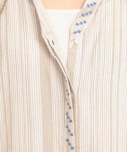 BEAUTY&YOUTH UNITED ARROWS（ビューティーアンドユースユナイテッドアローズ）の「BY∴ エンブロイダリーマキシワンピース -2WAY- о（ワンピース・レディース・ホワイト/ナチュラル・FREE）」の11枚目の写真