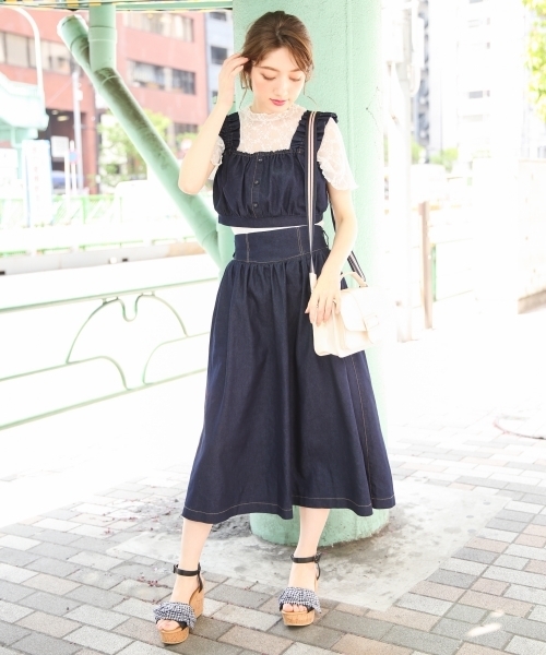 Heather ビスチェスカートセットアップ Wear