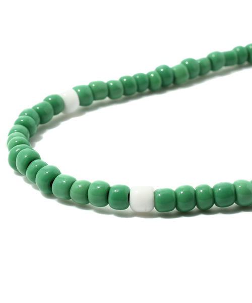 WEGO（ウィゴー）の「WEGO/ビーズネックレス（ネックレス・メンズ・グリーン・FREE）」の4枚目の写真