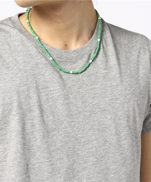WEGO（ウィゴー）の「WEGO/ビーズネックレス（ネックレス・メンズ・グリーン・FREE）」の3枚目の写真