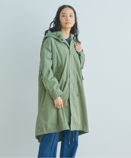kha:ki(カーキ)の「「KHA:KI / カーキ」ミリタリーフィールドモッズパーカー TYPE-M65(ミリタリージャケット・レディース・ブラック/カーキ/ベージュ・1)」の3枚目の写真