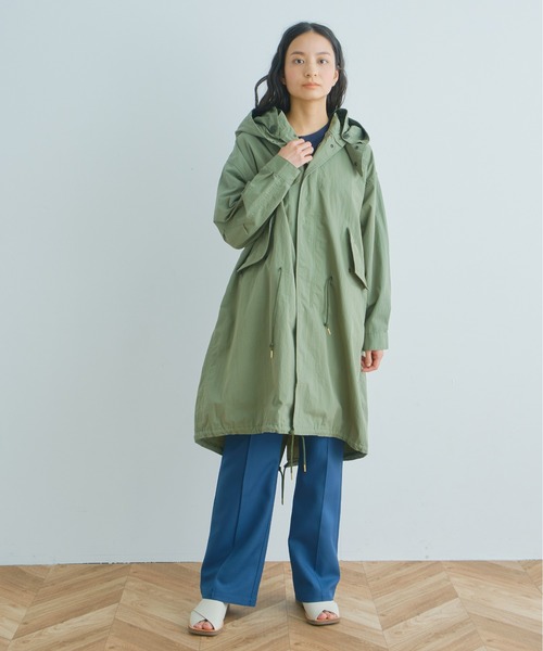 kha:ki(カーキ)の「「KHA:KI / カーキ」ミリタリーフィールドモッズパーカー TYPE-M65(ミリタリージャケット・レディース・ブラック/カーキ/ベージュ・1)」の14枚目の写真