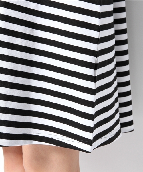 fennica（フェニカ）の「marimekko / ボーダーワンピース（ワンピース・レディース・ブラック/ブラウン/グリーン系その他/ブルー・X-SMALL）」の12枚目の写真