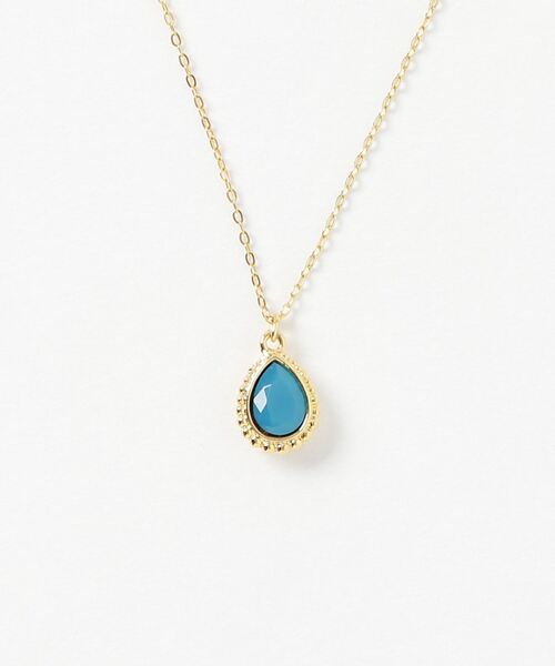 rovtski（ロフトスキー）の「Z)【LEF MADE】プチドロップネックレス（ネックレス・レディース・ホワイト/ブラック/グレー/ブルー/グリーン/クリア/パープル/ベージュ/ピンク/ブルーパープル/オレンジ/その他1/ローズ/その他・FREE）」の6枚目の写真