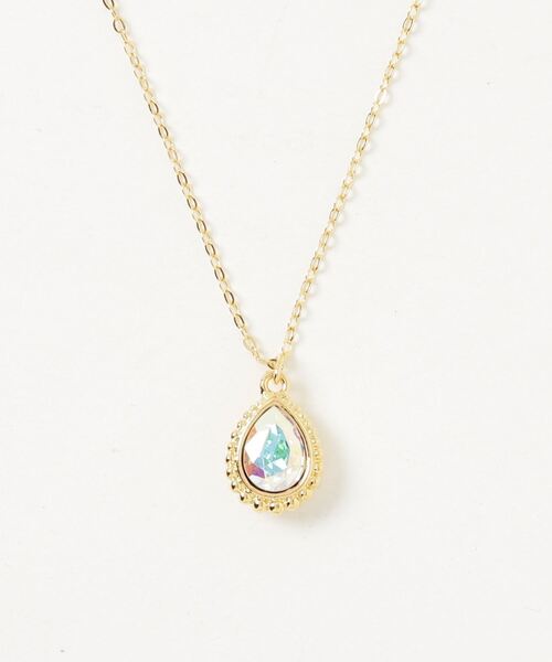 rovtski（ロフトスキー）の「Z)【LEF MADE】プチドロップネックレス（ネックレス・レディース・ホワイト/ブラック/グレー/ブルー/グリーン/クリア/パープル/ベージュ/ピンク/ブルーパープル/オレンジ/その他1/ローズ/その他・FREE）」の12枚目の写真