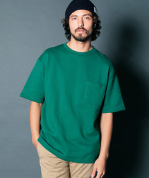 URAKE BIG SILHOUETTE PKT TEE: 裏毛 ビッグシルエット ポケットTEE