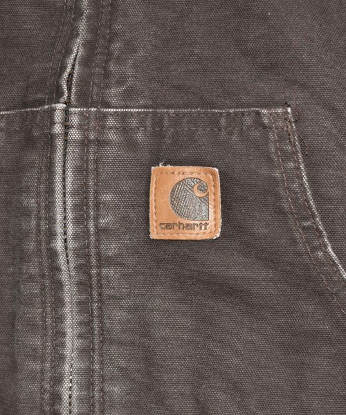 Carhartt（カーハート）の「【ヴィンテージ古着】Carhartt/カーハート アクティブパーカー（ブルゾン・メンズ・ブラウン・SMALL）」の2枚目の写真