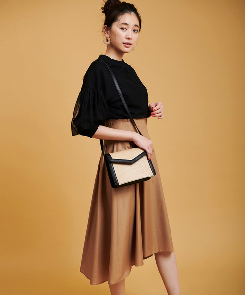 The Virgnia(ザ ヴァージニア)の「ワイドベルトイレヘムスカート(スカート・レディース・ピンク/ネイビー/ベージュ・36/38)」の13枚目の写真