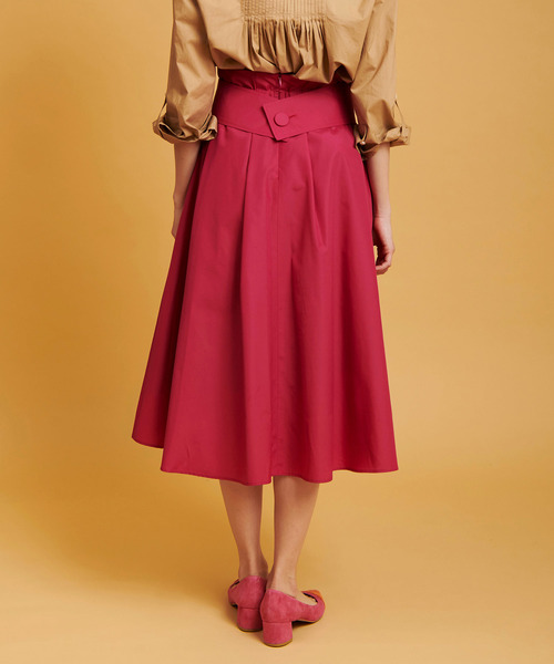 The Virgnia(ザ ヴァージニア)の「ワイドベルトイレヘムスカート(スカート・レディース・ピンク/ネイビー/ベージュ・36/38)」の7枚目の写真