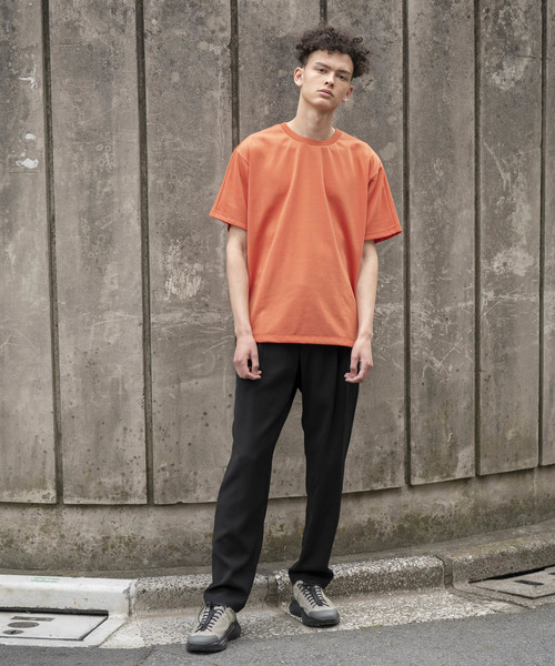 MAISON SPECIAL（メゾンスペシャル）の「ハイツイストダブルクロスリラックスパンツ 【MAISON SPECIAL/メゾンスペシャル】（その他パンツ・メンズ・ブラック/ブルー/キャメル・44/46/48）」の19枚目の写真