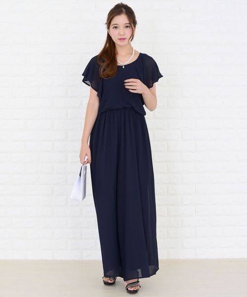 ドルマン風フリル袖ワイドオールインワン パンツドレス つなぎ オールインワン Lace Ladies レースレディース のファッション通販 Zozotown