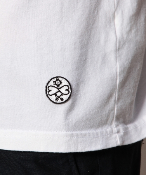 BEAUTY&YOUTH UNITED ARROWS（ビューティーアンドユースユナイテッドアローズ）の「＜BEATITUDE＞ hipstar TEE/Tシャツ（Tシャツ/カットソー・メンズ・ホワイト/グレー・LARGE/MEDIUM）」の9枚目の写真