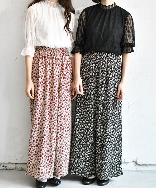 PairPair（ペアペア）の「レースプチハイネック袖フレア5部袖ブラウス（シャツ/ブラウス・レディース・ブラック/オフホワイト・FREE）」の15枚目の写真