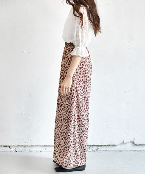 PairPair（ペアペア）の「レースプチハイネック袖フレア5部袖ブラウス（シャツ/ブラウス・レディース・ブラック/オフホワイト・FREE）」の17枚目の写真