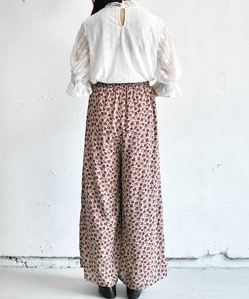 PairPair（ペアペア）の「レースプチハイネック袖フレア5部袖ブラウス（シャツ/ブラウス・レディース・ブラック/オフホワイト・FREE）」の18枚目の写真