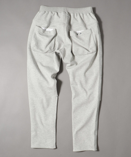 JRD by JARLD（ジェイアールディーバイジャールド）の「【JRD by JARLD】撥水ステッチ刺繍ボンディング裏ファー イージーパンツ（その他パンツ・メンズ・グレー/ブラック・XS/S/M/L）」の5枚目の写真