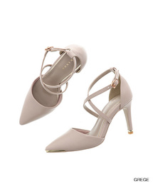 RANDA | クロスストラップセパレートパンプス(パンプス)