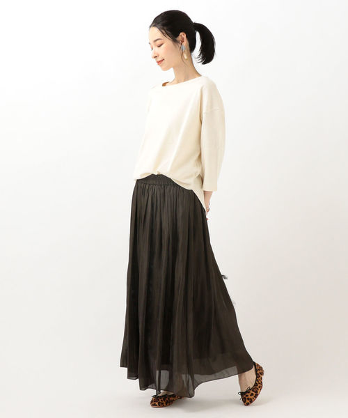 SHIPS(シップス)の「プラチナムカッセンスカート(スカート・レディース・カーキ/ピンク系その他/ネイビー・ONE SIZE)」の13枚目の写真