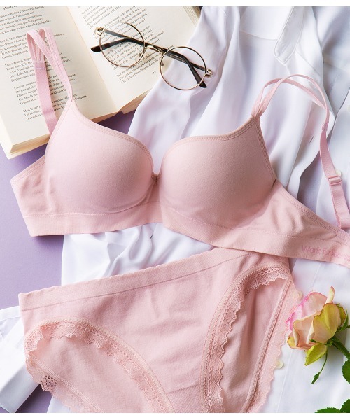 フィット感が良くズレにくい！高さある美胸】ワークブラ（ブラジャー