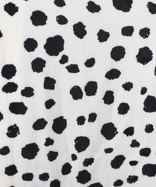 PairPair(ペアペア)の「ダルメシアン柄ワイドパンツ(その他パンツ・レディース・ブラック/オフホワイト・FREE)」の9枚目の写真