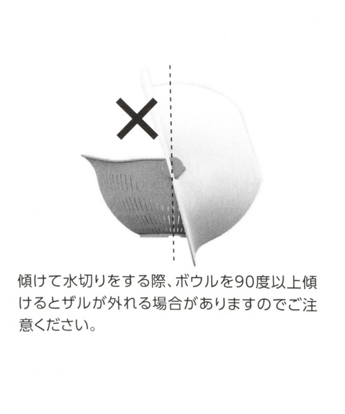 LAKOLE(ラコレ)の「ミラクルザルボウル / LAKOLE(キッチンツール・レディース・グレー・FREE)」の12枚目の写真