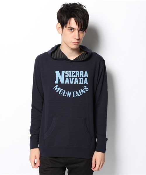 coen（コーエン）の「ガーゼパーカー2014FW（パーカー・メンズ・ダークブラウン/ネイビー/ダークグレー・MEDIUM/SMALL/X-LARGE/LARGE）」の4枚目の写真