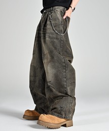 ADRER(Ah[)vintage make wide tapered denim / Be[WCNChe[p[hfj(fjpc)