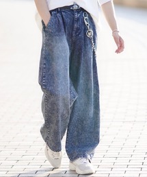 ADRER（アドラー）の「vintage make wide tapered denim / ヴィンテージメイクワイドテーパードデニム（デニムパンツ）」