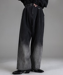 ADRER（アドラー）の「vintage make wide tapered denim / ヴィンテージメイクワイドテーパードデニム（デニムパンツ）」