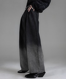ADRER（アドラー）の「vintage make wide tapered denim   ヴィンテージメイクワイドテーパードデニム（デニムパンツ）」